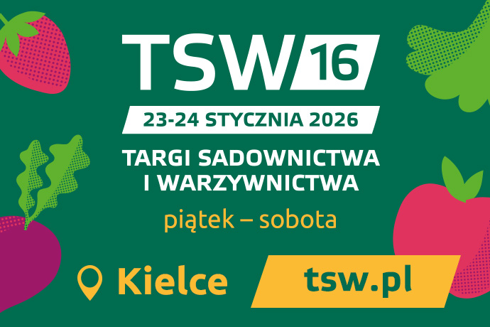 Targi Sadownictwa i Warzywnictwa TSW 2026 w Kielcach Targi Sadownictwa i Warzywnictwa TSW 2026 w Kielcach